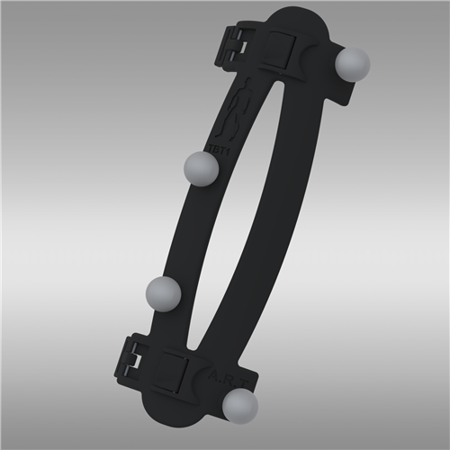 Schienbein-Target aus Motion-Capture-Set, Einzelansicht